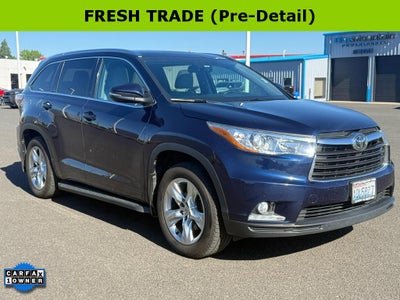 2014 Toyota Highlander Limited Platinum