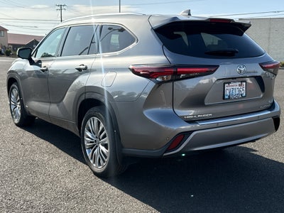 2026 Toyota Highlander Hybrid Hybrid Platinum